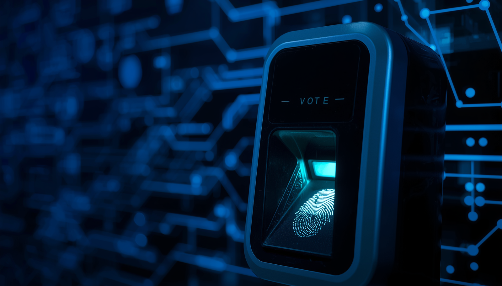 Leitor biométrico nas eleições brasileiras